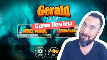 GERALD STORY - Buildbox Game Review 281 - LOST OLD MAN WIZARD PLATFORMER