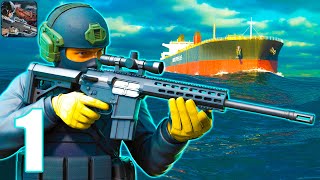 Coast Guard Ops - Gameplay Walkthrough Ep1 - Helicopter Shooting Game (iOS, Android) screenshot 2