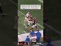 Matthew Stafford was fortunate Xavier Watts stepped out of bounds 😶 #NFL #Rams #Falcons