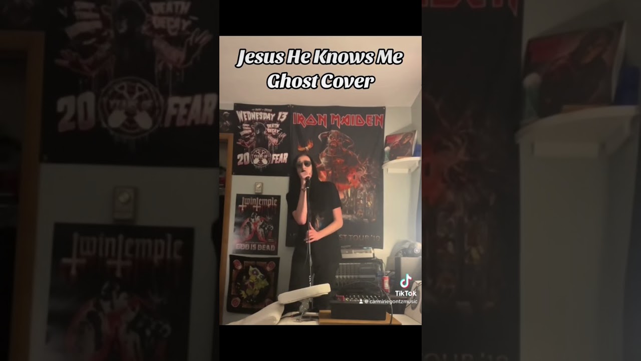 Watch Jesus He Knows Me Ghost Genesis Cover #ghost #ghostband #tobiasforge #genesis #metal #rock #cover on YouTube Watch Jesus He Knows Me Ghost Genesis Cover #ghost #ghostband #tobiasforge #genesis #metal #rock #cover on YouTube