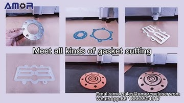 AMOR1625MK Automatic Gasket Cutting with CNC Knife Cutting Machine
