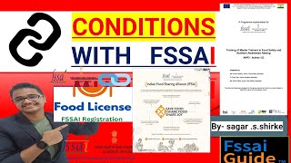 Conditions of FSSAI License in India: Complete Guide @fssai_india @FSSAI_GUIDE @Nutrition_foodtech