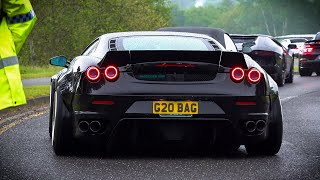 Supercars Arriving At Yiannimize Car Meet May 2024