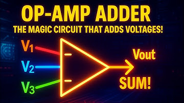 This Tiny Chip Can Add Numbers? 🤯 | Op-Amp Adder Explained