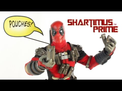 Deadpool-1:6-Scale-Marvel-Comics-Sideshow-Collectibles-NOT-Hot-Toys-