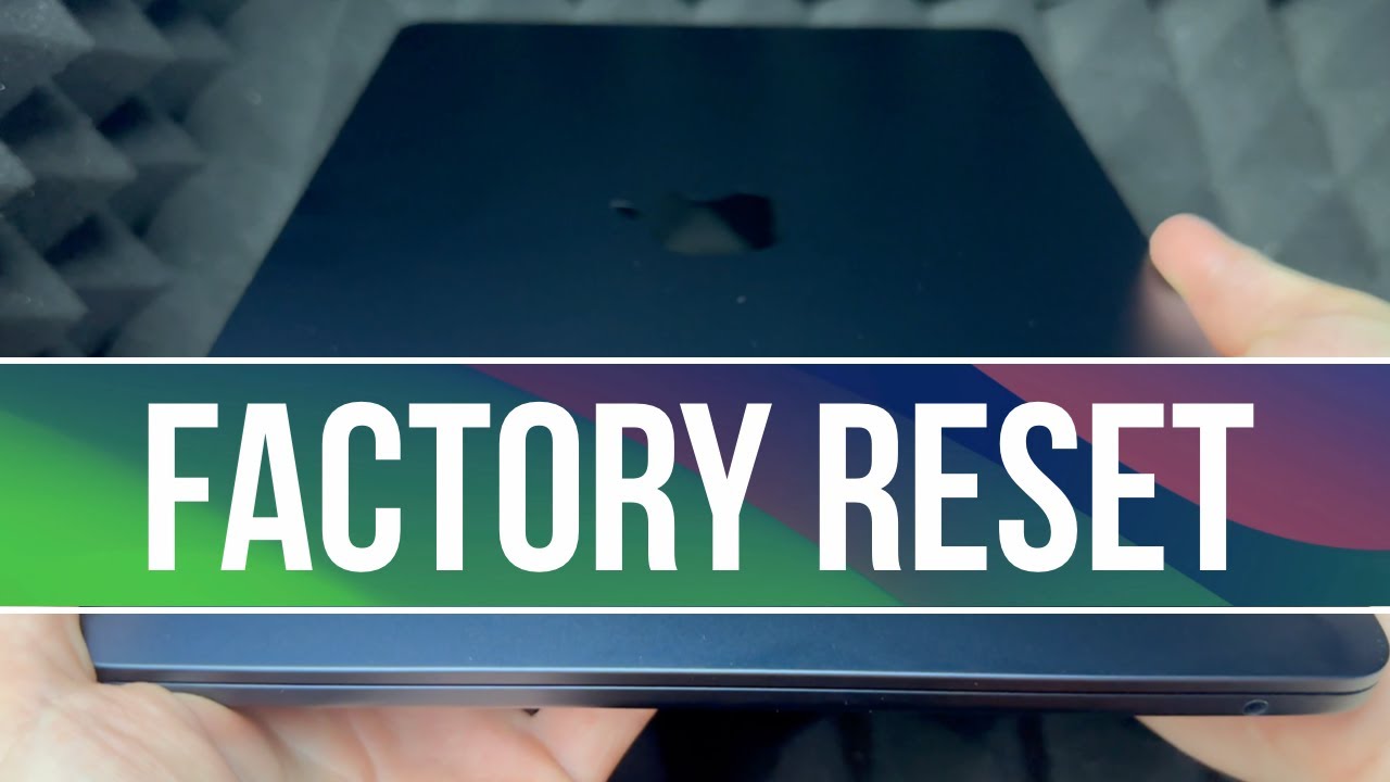 How to Factory Reset MacBook Air in 2024 - YouTube