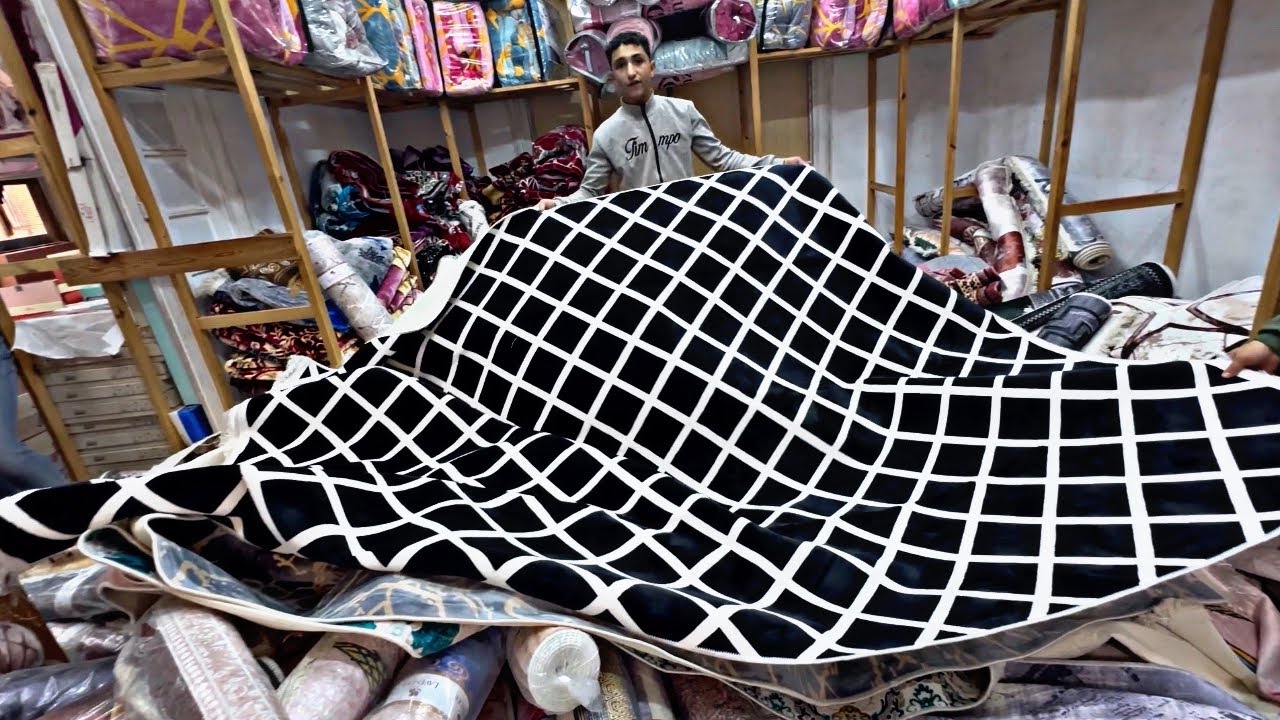 اول مرة في حياتي اصور بالاسعار دي المكان دا أنا شوفت فيه العجب ملايات فوط حفاظات سجاد السعر 🤷‍♀️🔥