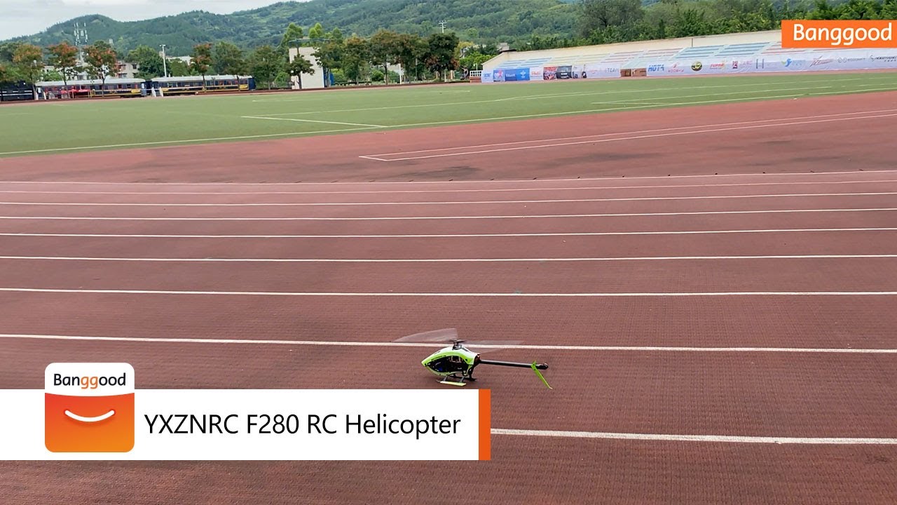 YXZNRC F280 RC Helicopter Shop on Banggood YouTube