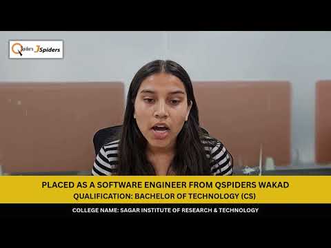 My Placement Story as a Software Engineer | QSpiders Wakad