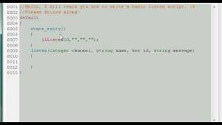 Listen Script