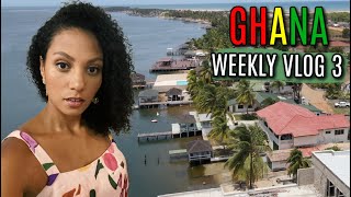 GHANAS BEAUTIFUL RIVER IN ADA & OKYEAME KWAMES BOOK LAUNCH | WEEKLY VLOG 3