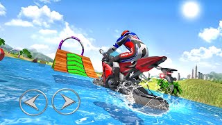 Water Surfer Bike Beach Racing Challenge - Android Gameplay screenshot 5