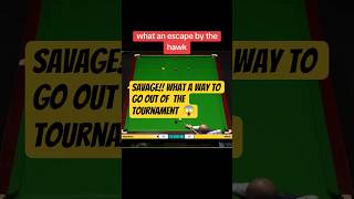 this is unbelievable..this will be hard to get over #billiards #snooker #worldsnooker