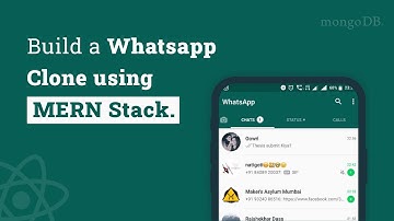 🔴Build Whatsapp Clone using MERN Stack  -  in Tamil