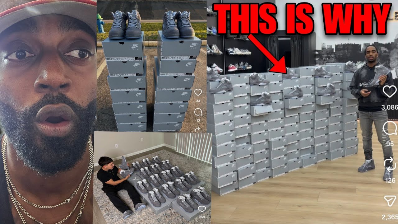 This Is Why You Couldn't Get Your Pair Of Jordan 5 Wolf Grey