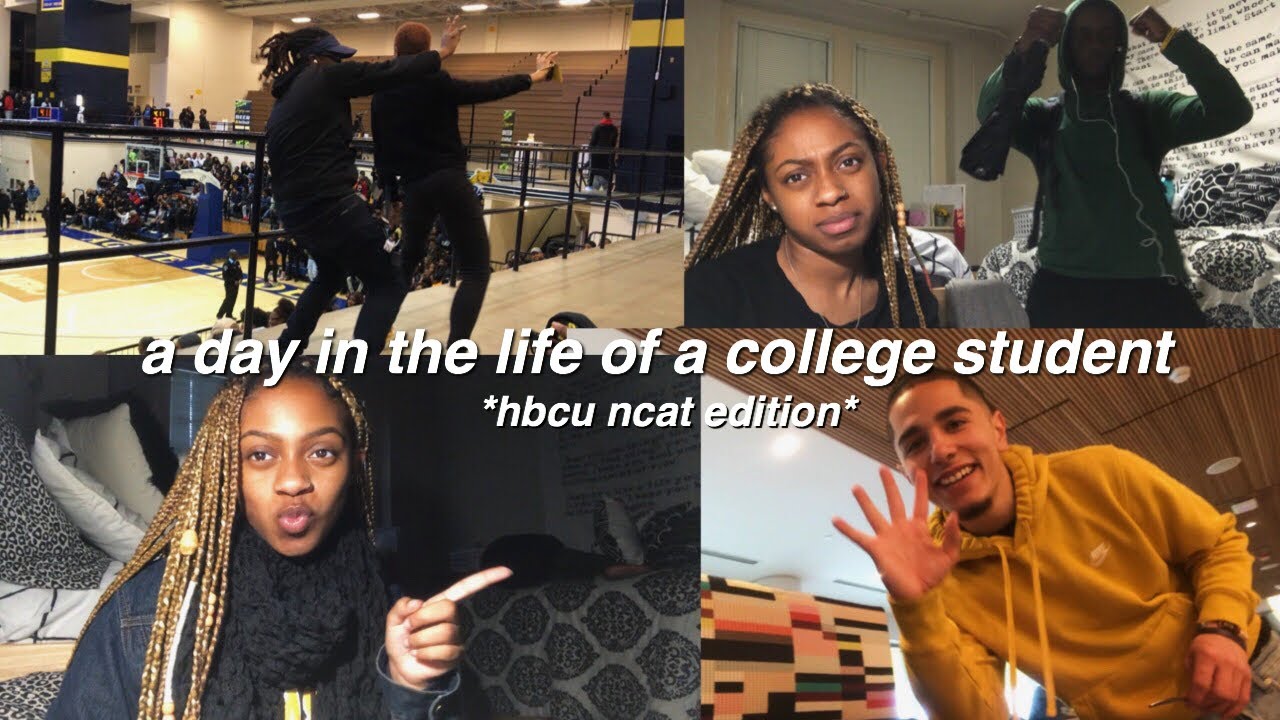a day in the life of a college student | hbcu ncat edition. - YouTube