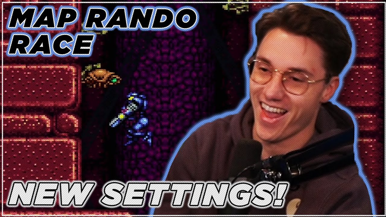 NEW SETTINGS! | Map Rando Race | Super Metroid - YouTube