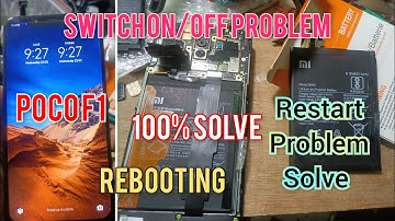 Poco f1 Restarting again and again Problem 100% Solve  by #MoBiGuruJi