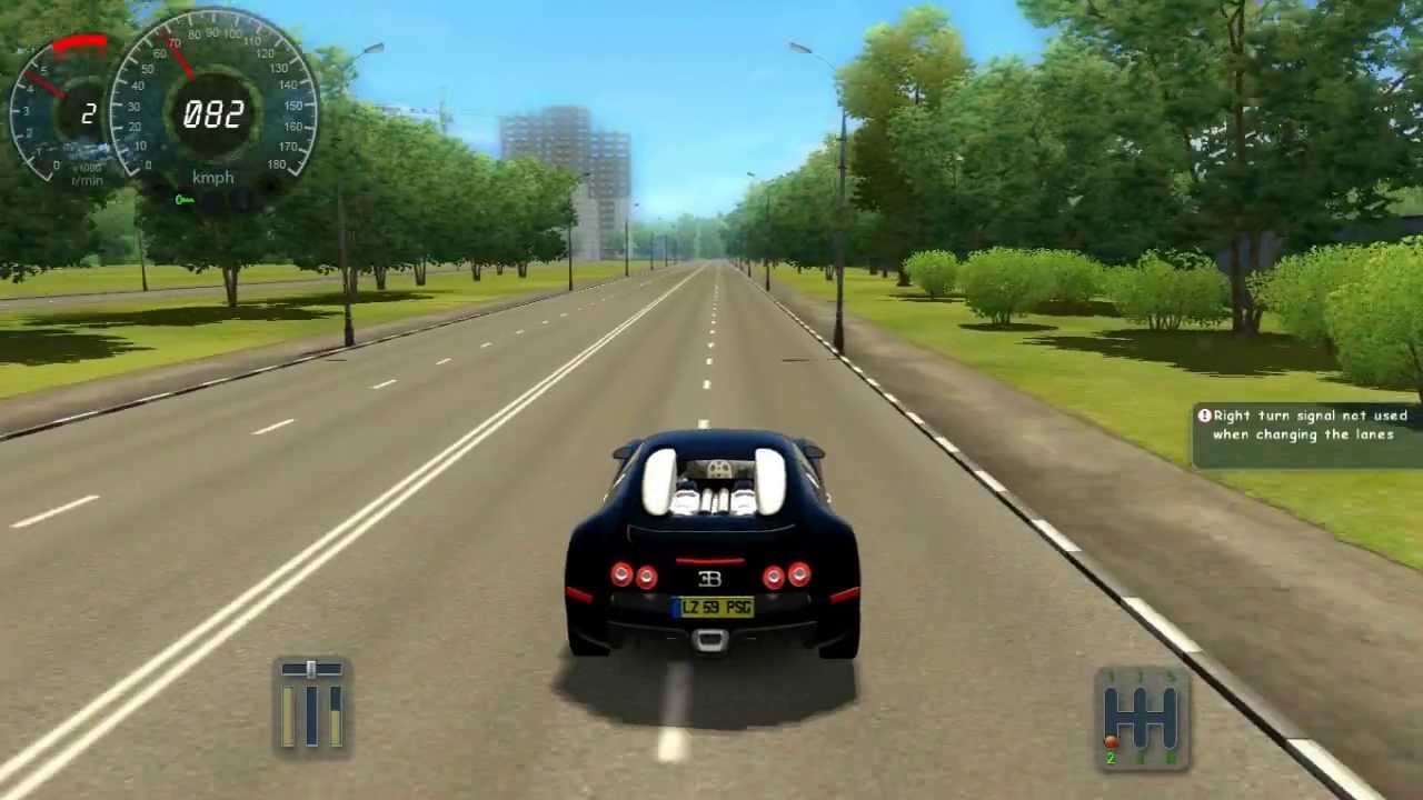 City car driving bugatti City car driving bugatti