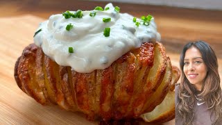 HASSELBACK POTATOES in the AirFryer Oven