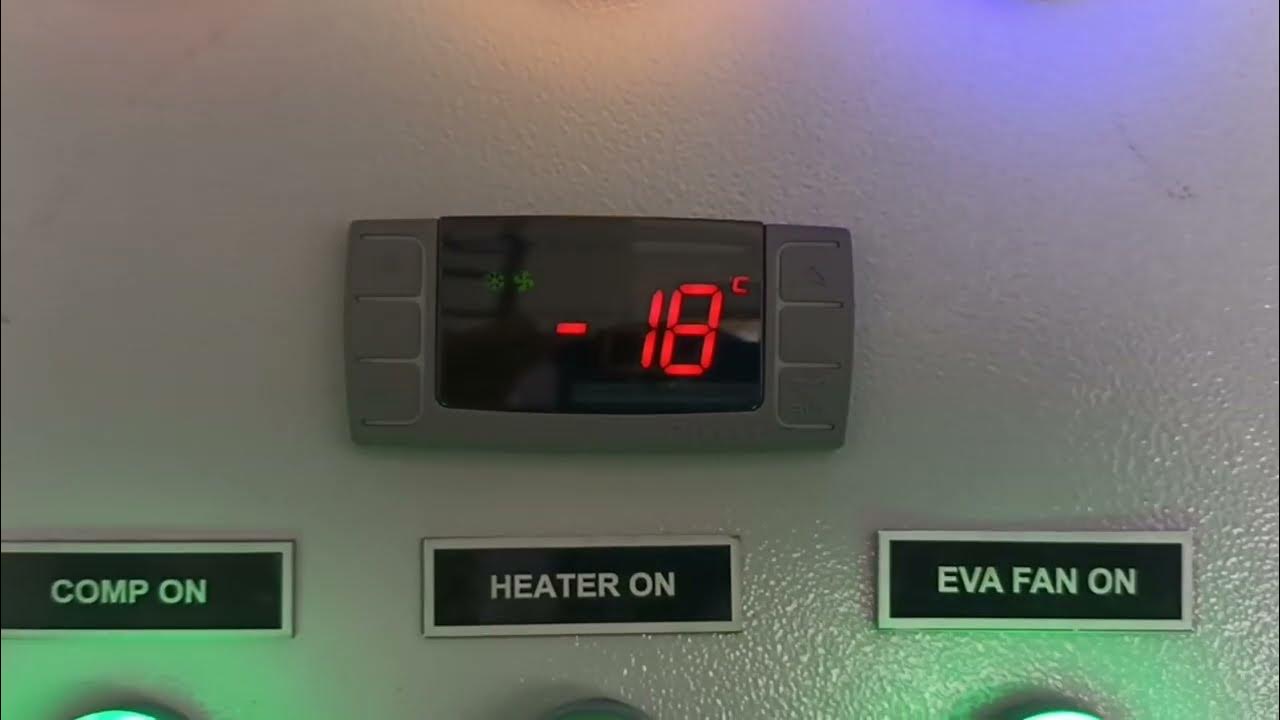 How To Set Temperature Dixell Temperature Controller XR06CX YouTube