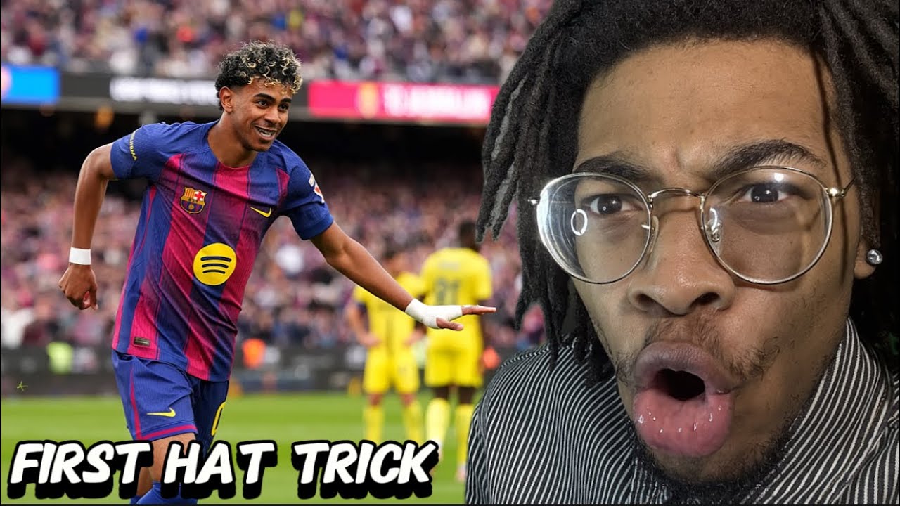 I Witnessed Lamine's First Hat Trick! (Barcelona Vs Villarreal)