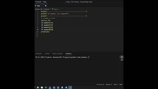 python list append (தமிழில்) #shorts