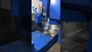 6000mm linear rail under machining #linear guide#cncmachine #automotive #hiwin