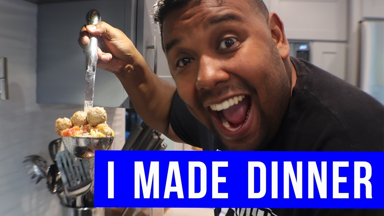 Dad Makes Dinner - Quick & Easy Meat Ball Soup 🍲👍 - YouTube