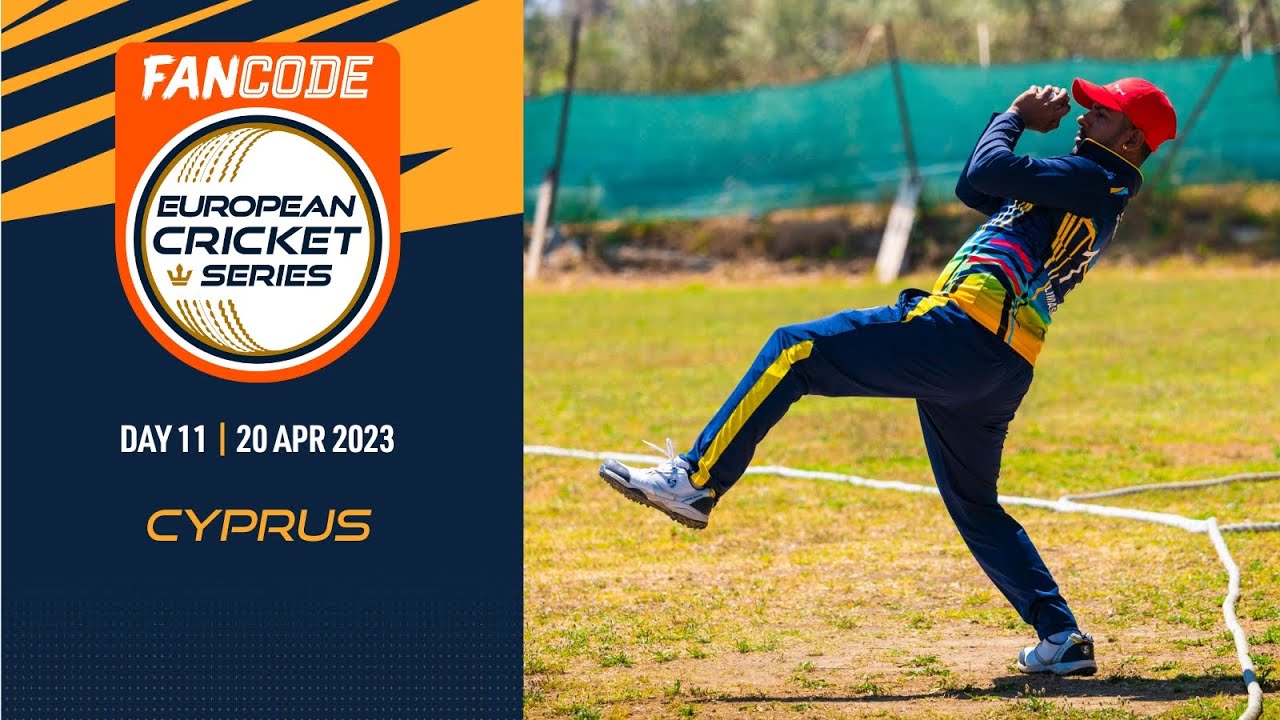 🔴 FanCode ECS Cyprus, 2023 Day 11 T10 Live Cricket European Cricket 