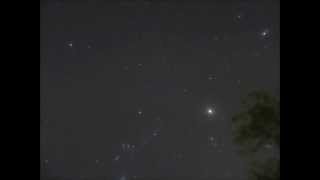 2012 Orionids Meteor Shower Time Lapse