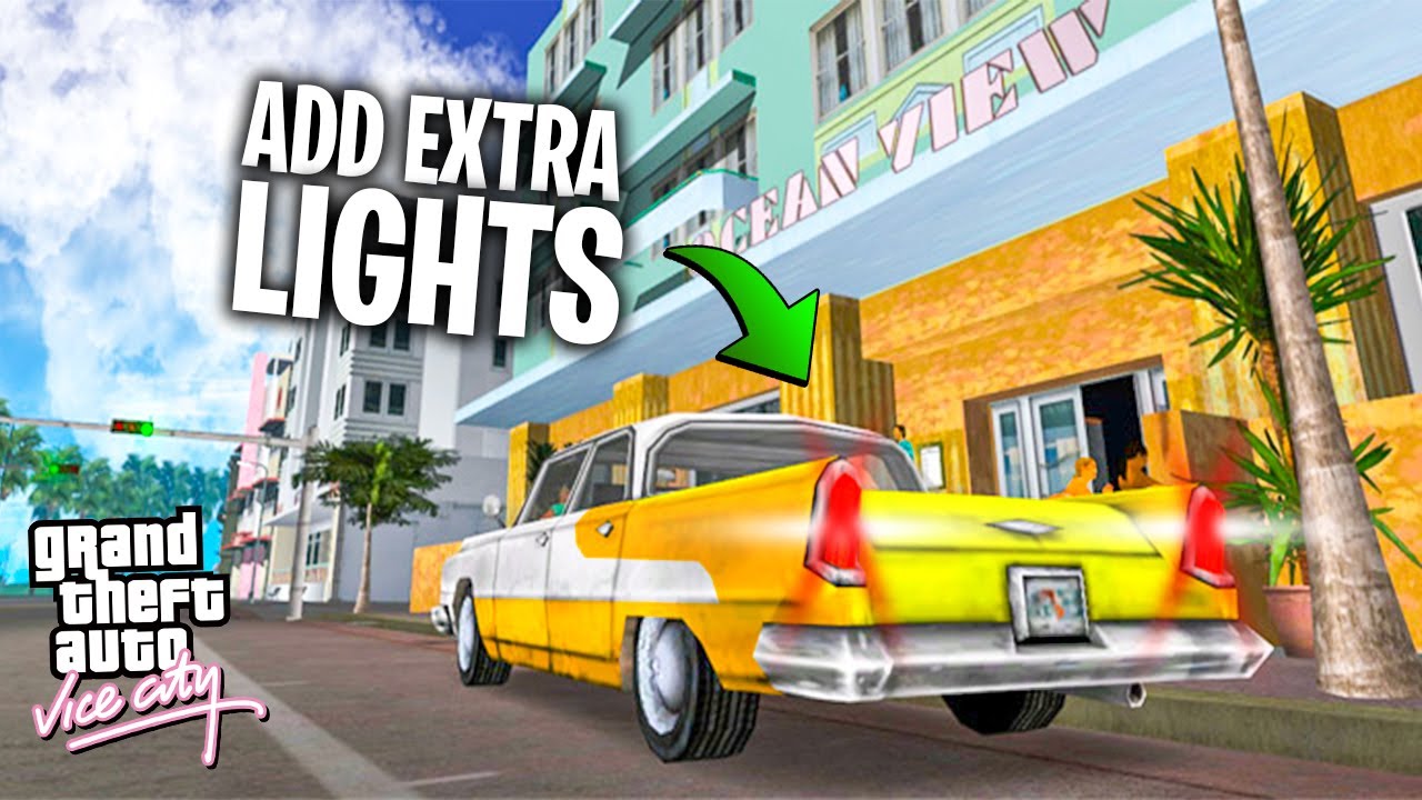 Grand Theft Auto: Vice City - The Definitive Edition Comparison Highlights  Improved Lighting and Shadows and More