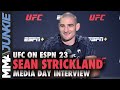 Sean Strickland shuts down 'f*cking loser' Brendan Allen | UFC on ESPN 23 media day