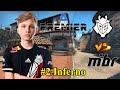 m0NESY уже в истории! G2 vs MIBR #2 Inferno BO3 Spring Groups BLAST Premier 2022 CS GO