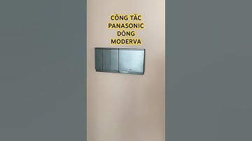 Lắp đặt thiết bị điện Panasonic dòng MODERVA cực đẹp #panasonic #thiếtbịđiện #moderva #songlamtech