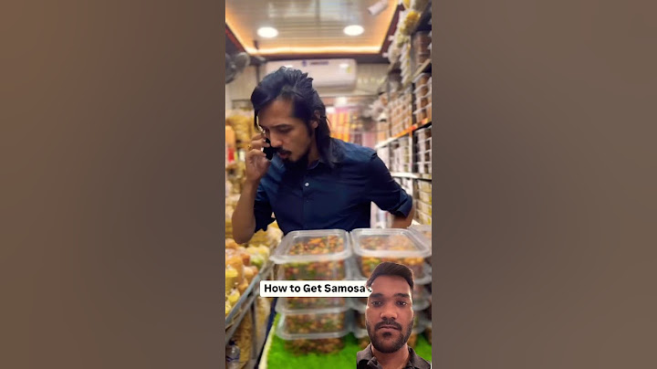 Dont try this at home! (How to get samosa jaldi)@Abhisheksonpaliya