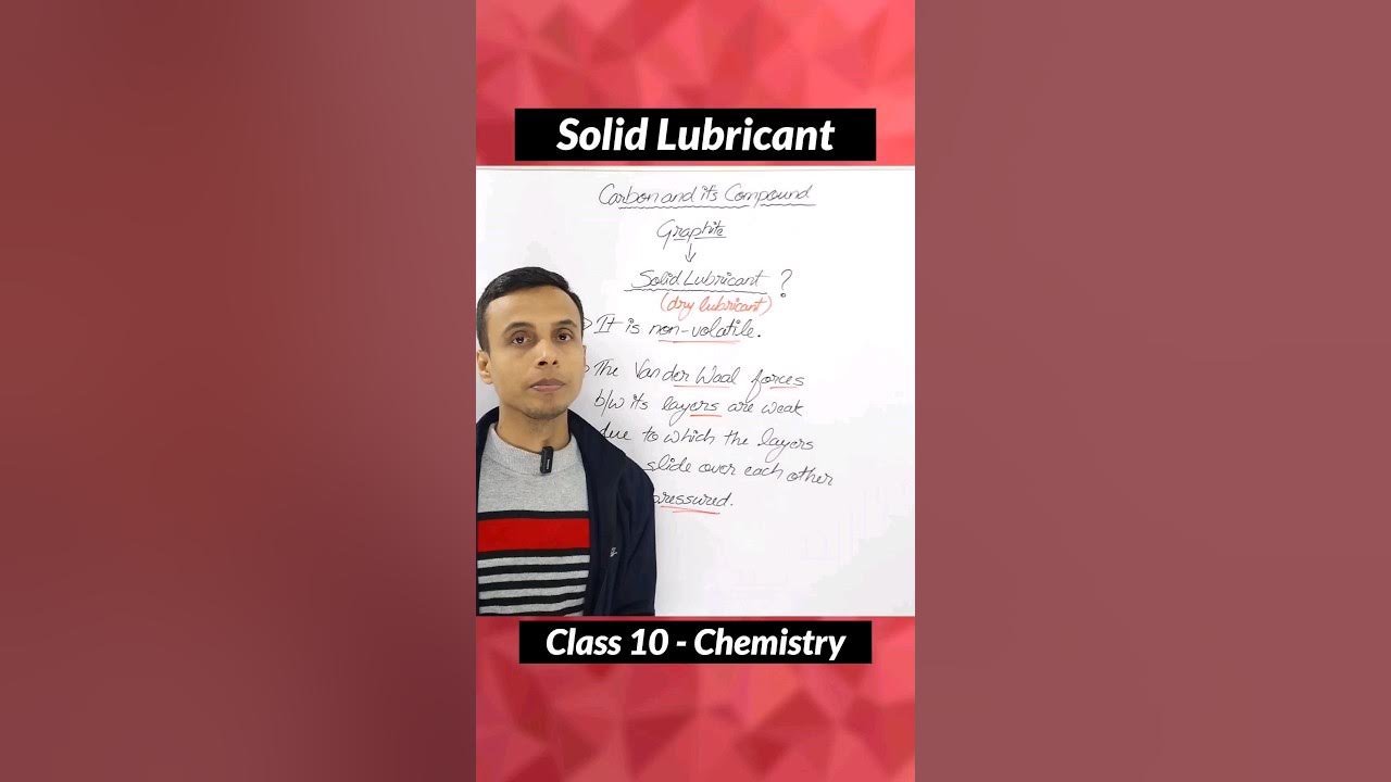 why graphite is used as lubricant carbon and its compound class 10 