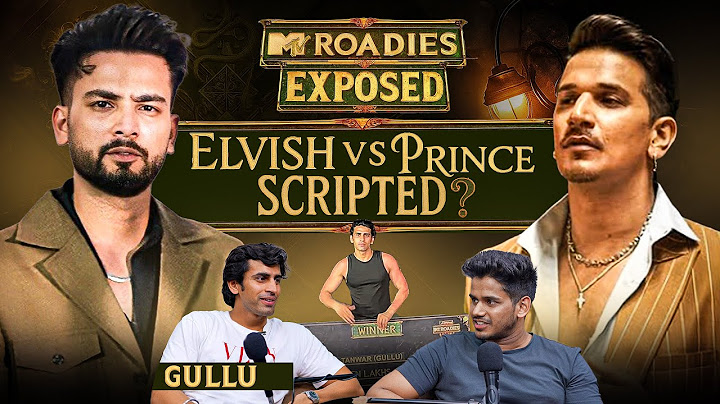 Elvish Yadav VS Prince Narula, Roadies Exposed Ft. Gullu | Realhit