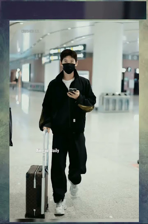09-11-2022 XZL depart Beijing,Safe flight Handsome boy Xing Zhaolin😊😊😊😘😘😘😘