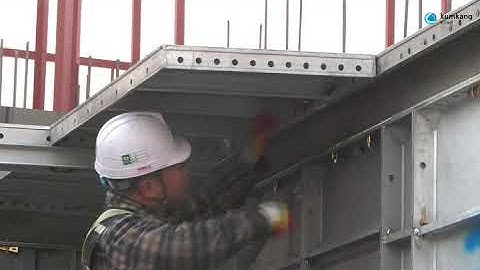 Quá trình thi công coffa nhôm Kung kang tại công trình Hàn Quốc - Installing aluminum formwork