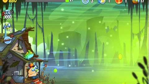 Swamp Attack - Episode 5 - 7 Mutant Piranha Gameplay Walkthrough lets play прохождение