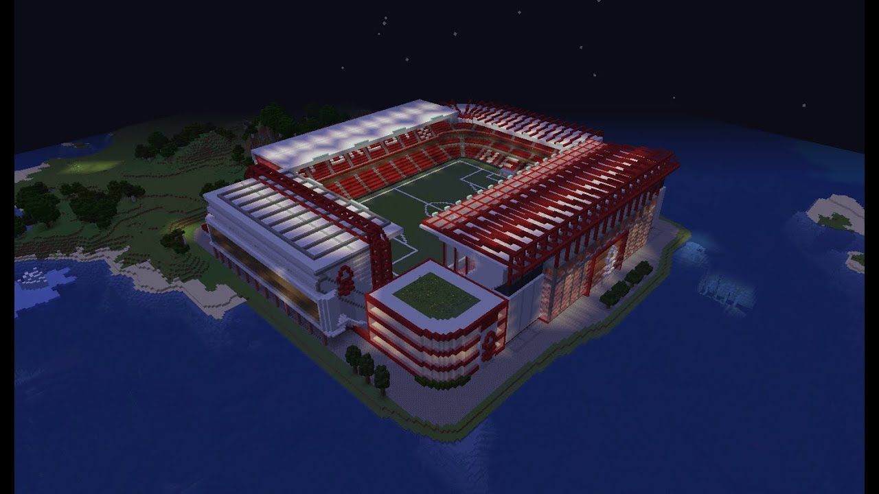 Redevelopment of The City Ground - Minecraft - YouTube