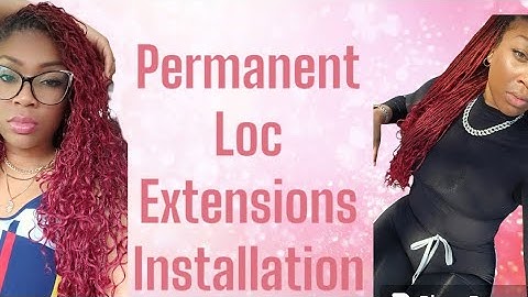 Permanent Loc Extension Tutorial | How I Retwist my Microlocks