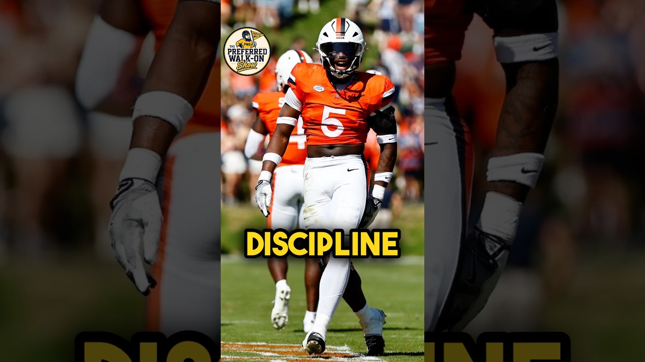 What Coach Todd Jones Taught UVA LB Kam Robinson 🏈 | Essex High School