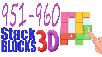 Stack Blocks 3D Level 951 952 953 954 955 956 957 958 959 960