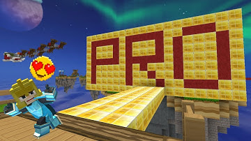 TROLLING Noob with PRO ALPHABET in BedWars (Blockman Go)