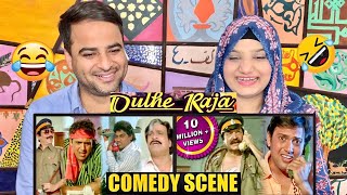 Dulhe Raja Movie - Govinda Best Comedy Scene Reaction!!! | Govinda | Asrani | Amber Rizwan Reaction
