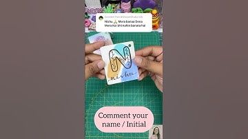 comment your name/initial to feature in next video #youtubeshorts #nameinitialbohoartchallenge #boho