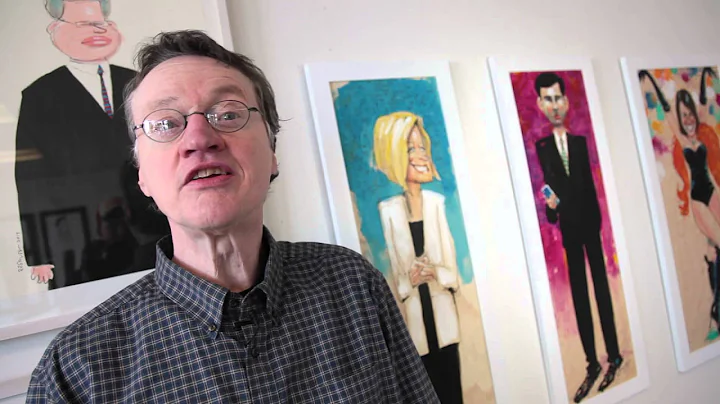 Edmonton cartoonist Gerry Rasmussen