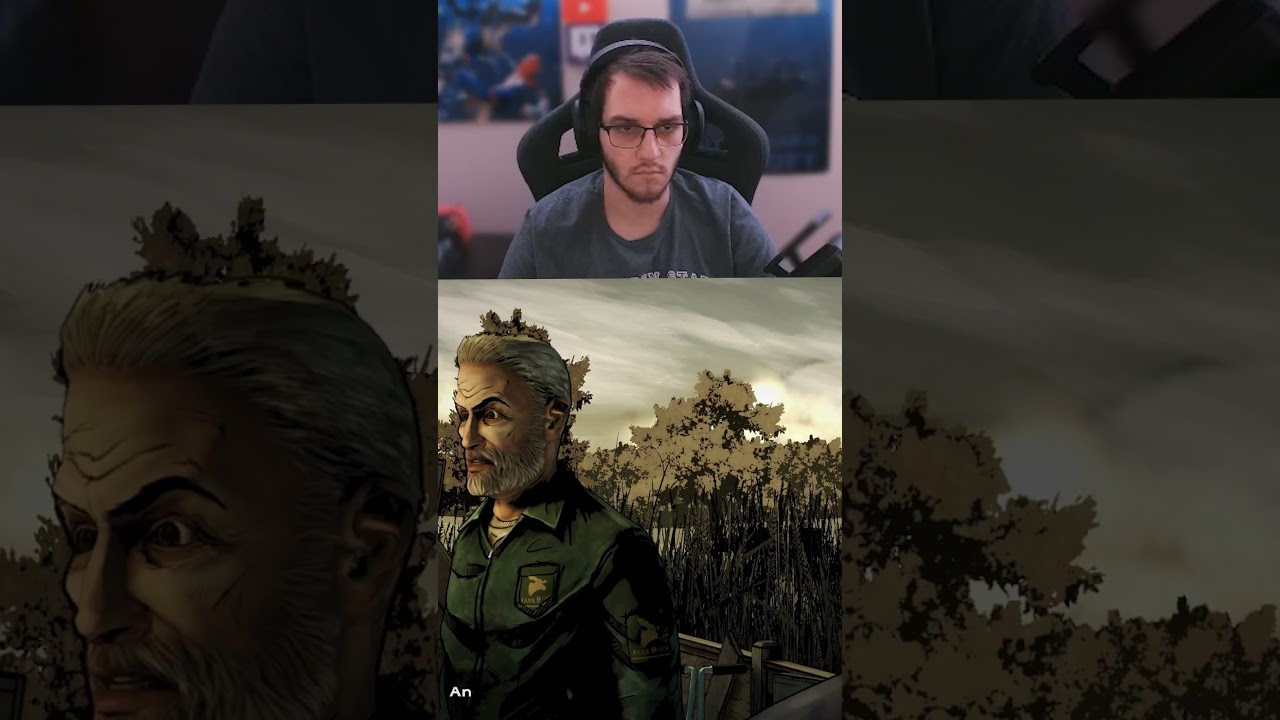 The Walking Dead: GET OUT! #shorts  #TWD #telltalegames  #thewalkingdead
